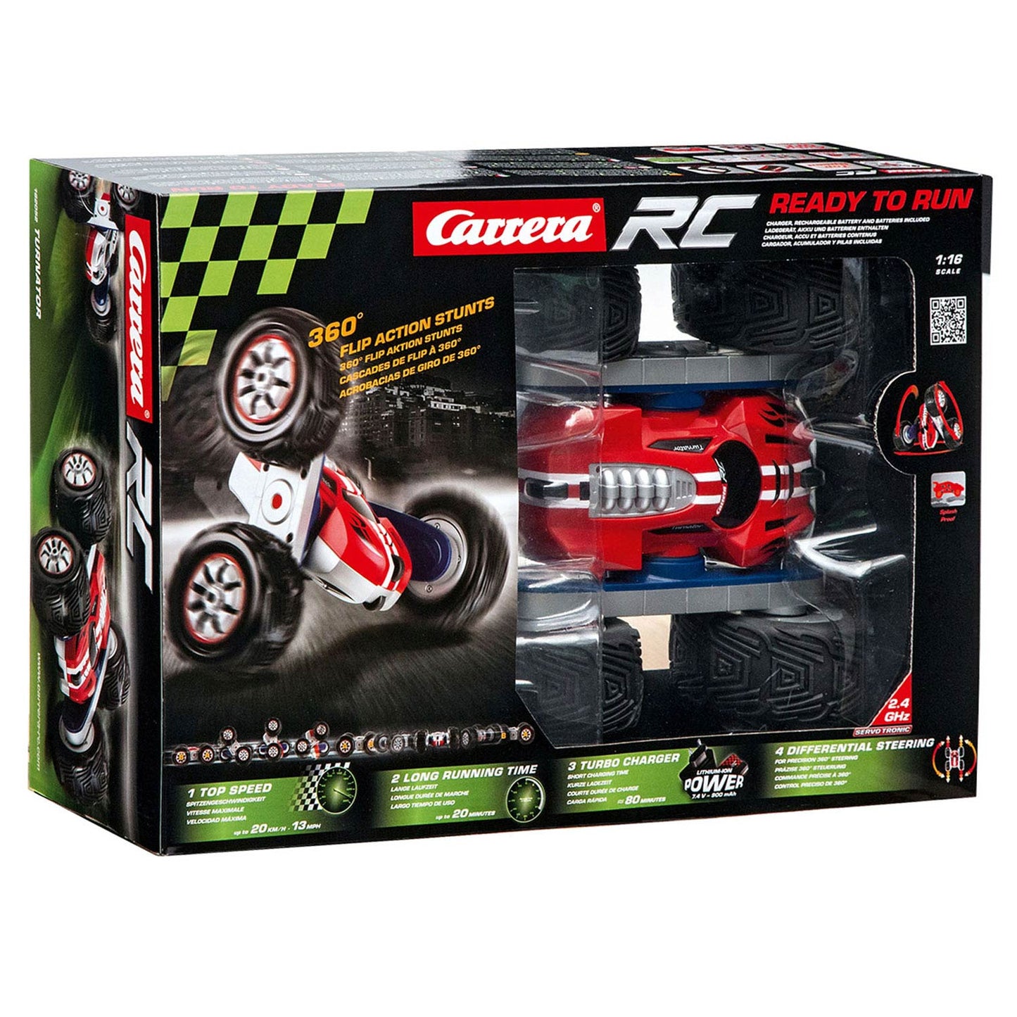 Carrera RC Turnator - 360Â° Stunt Car (2.4GHz)