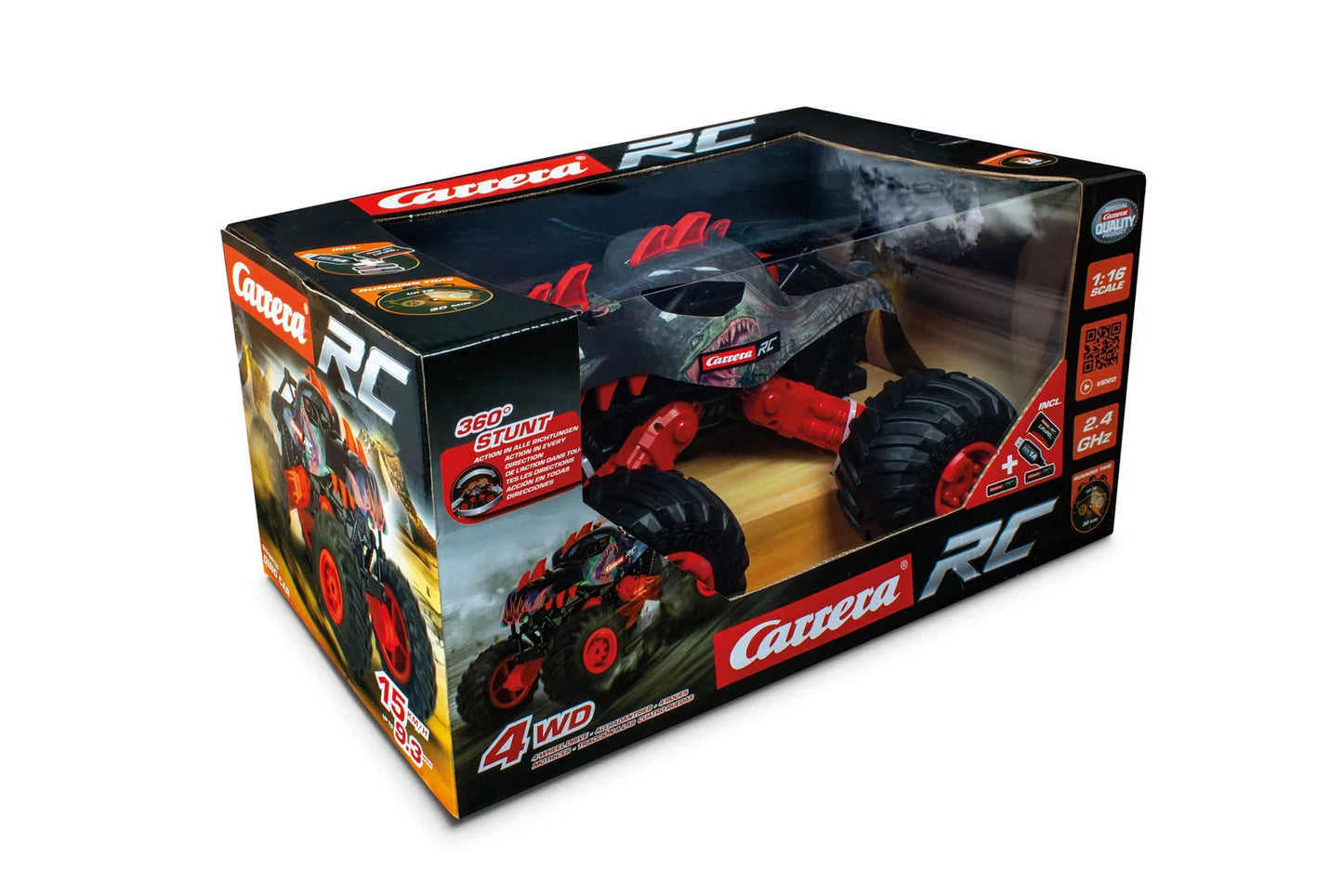 Carrera RC Dino Car - Amphibious 4WD