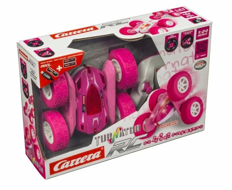 Carrera RC Mini Turnator Pink - 360Â° Stunt Car