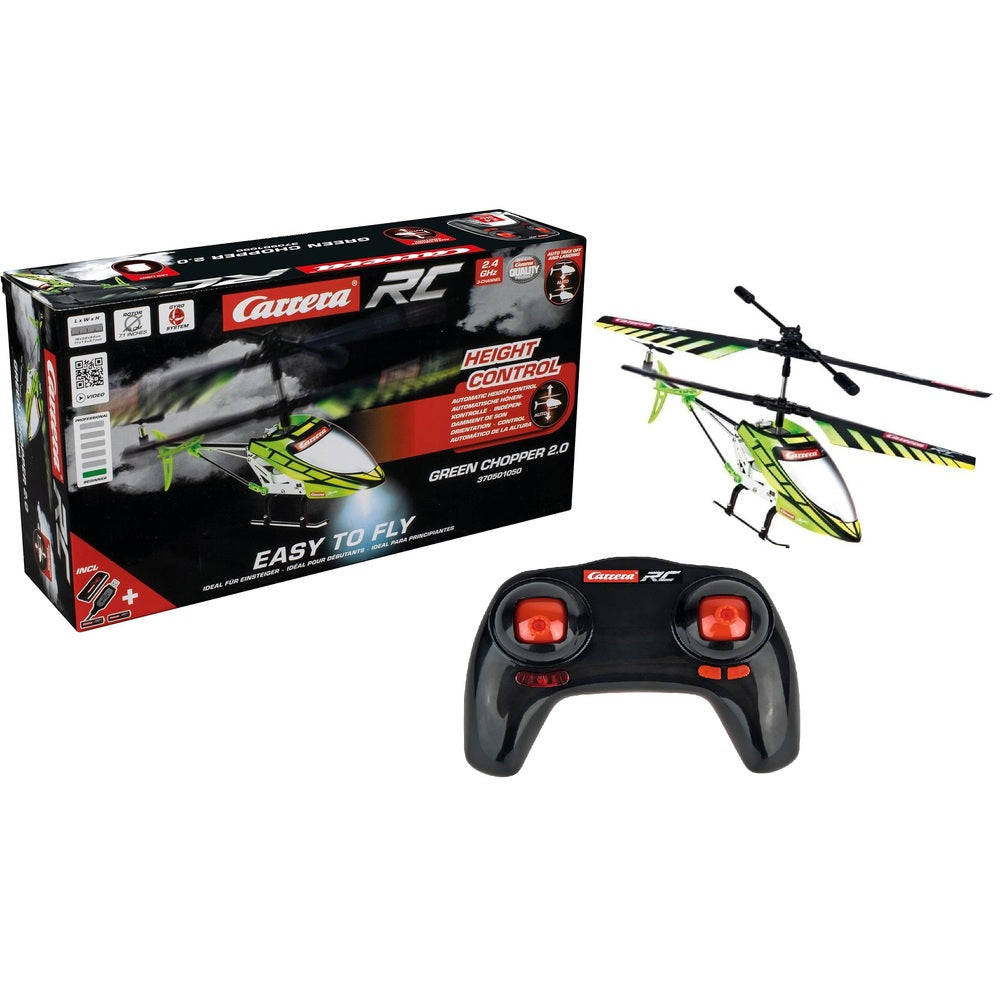Carrera - Rc Helicopter - Green