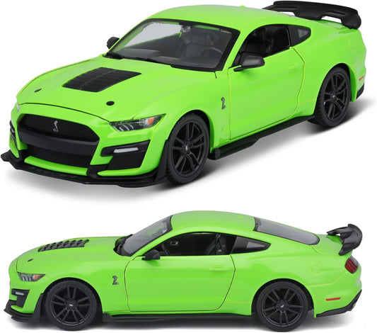 FORD- 2020 MUSTANG SHELBY GT500 GREEN (1:24 SCALE)