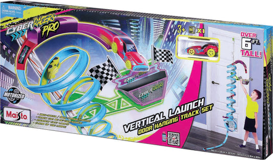 CYBER RACERS PRO VERTICAL LAUNCH DOOR HANGING TRACK SET