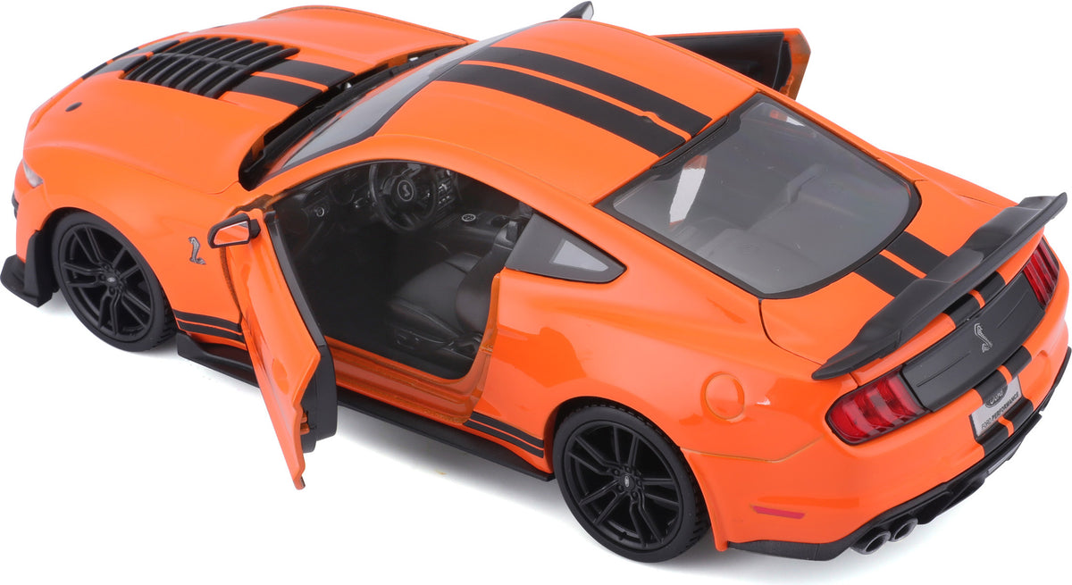 FORD- 2020 MUSTANG SHELBY GT500 ORANGE (1:24 SCALE)