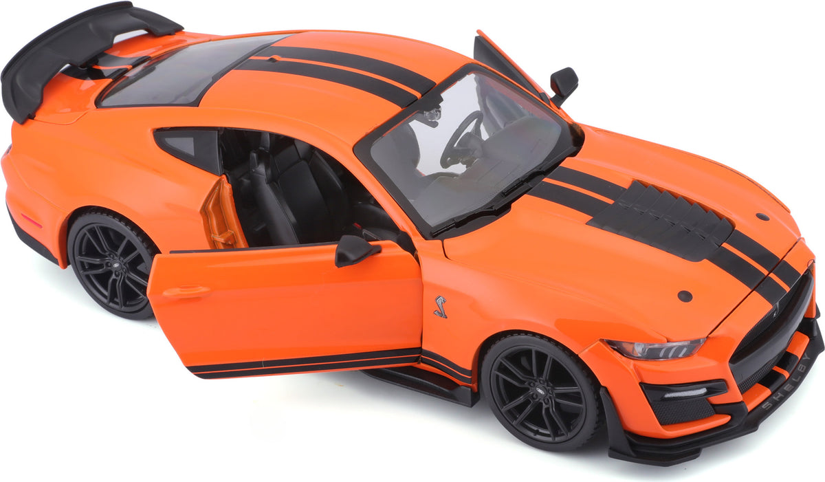 FORD- 2020 MUSTANG SHELBY GT500 ORANGE (1:24 SCALE)