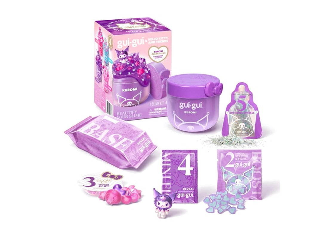 Gui Gui - Hello Kitty & Friends Slime Kit, Kuromi