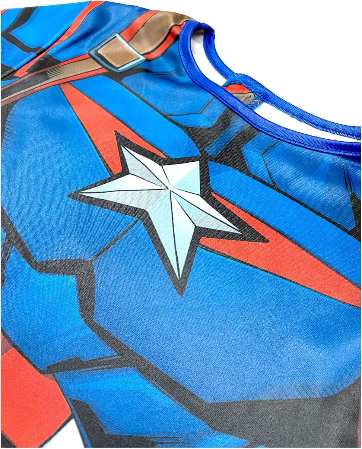 Captain America Deluxe Costume - 5-6 Years