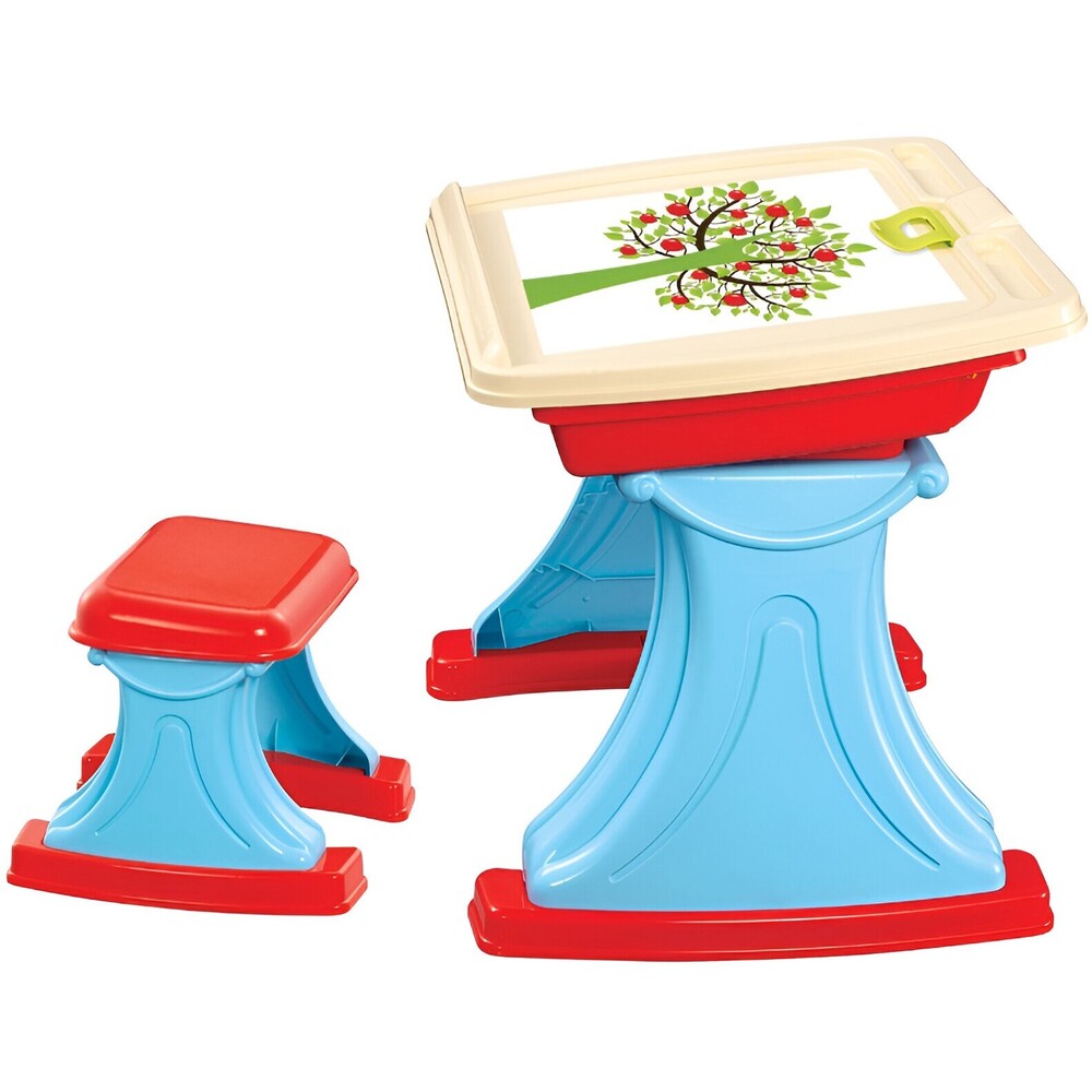 Learning Desk - Blue & Red
