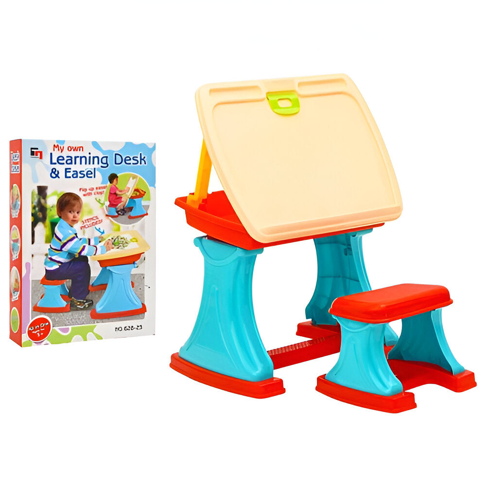 Learning Desk - Blue & Red