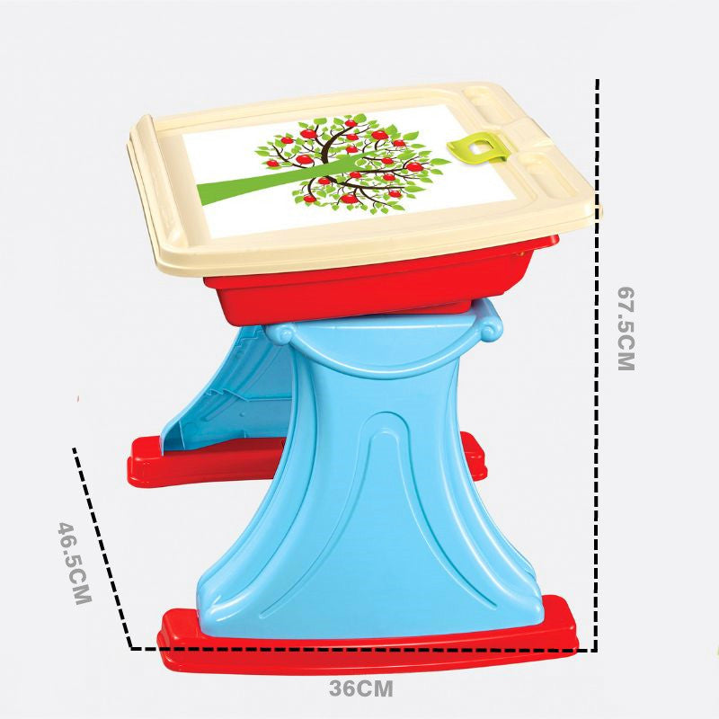 Learning Desk - Blue & Red