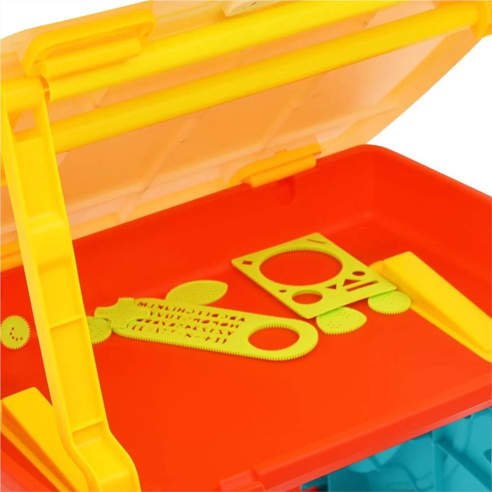 Learning Desk - Blue & Red