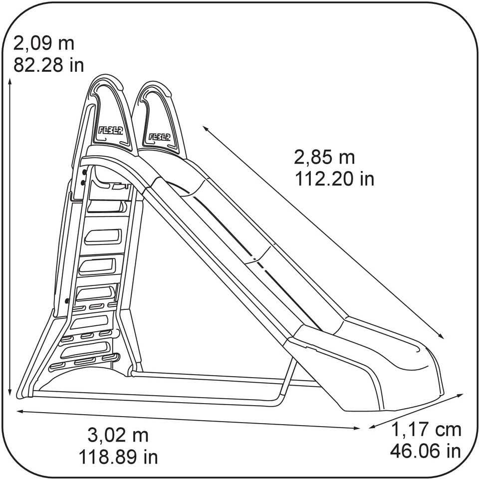 Water Slide With Water Connection