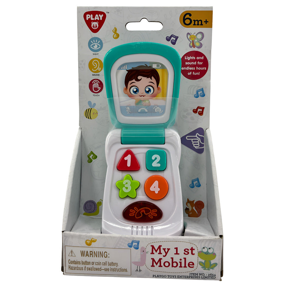 Play Go - My 1St Mobile-White And Green