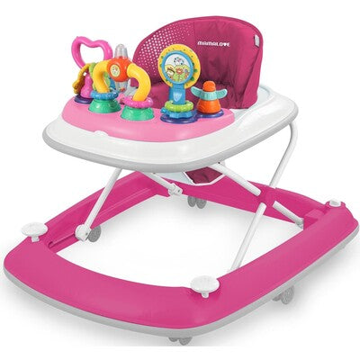 Mamalove - Activity Walker - 360 Degrees Seat Turning - Pink