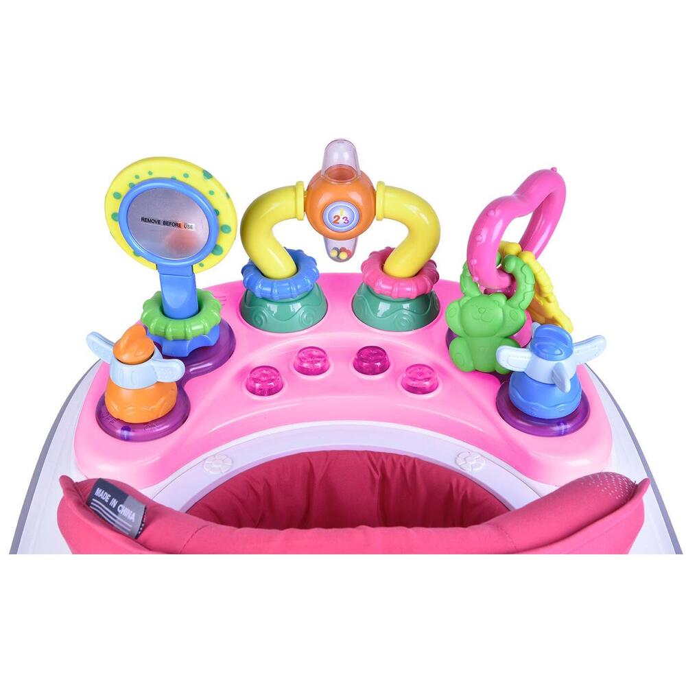 Mamalove - Activity Walker - 360 Degrees Seat Turning - Pink
