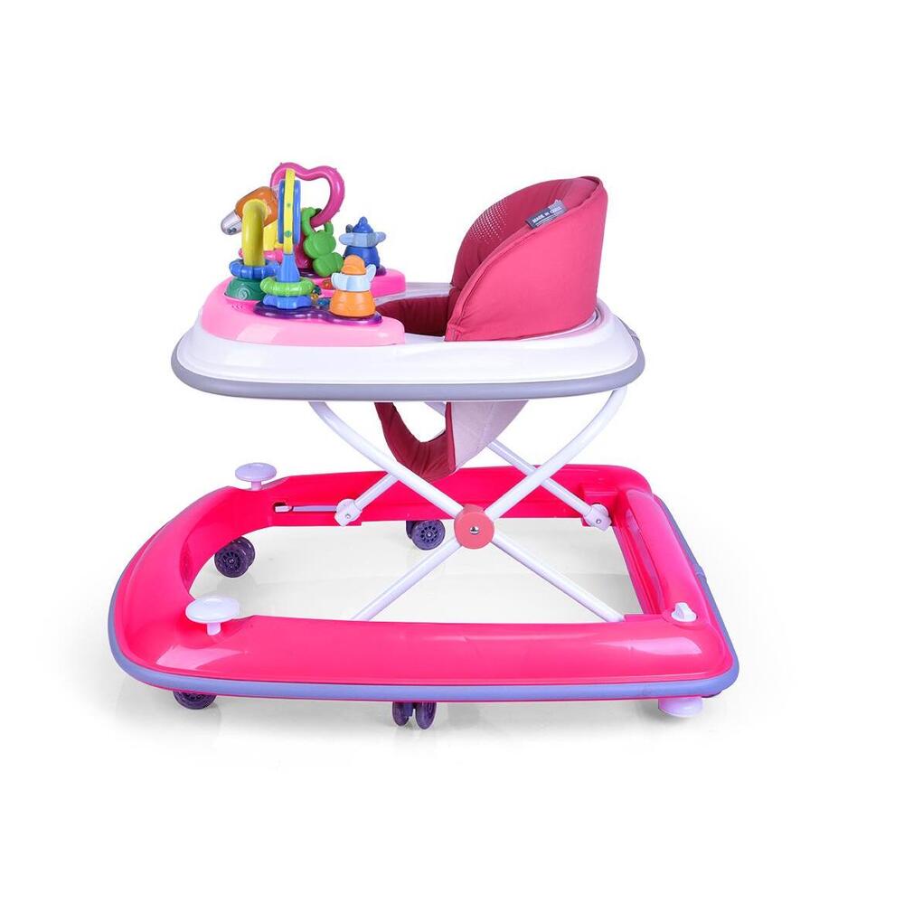 Mamalove - Activity Walker - 360 Degrees Seat Turning - Pink