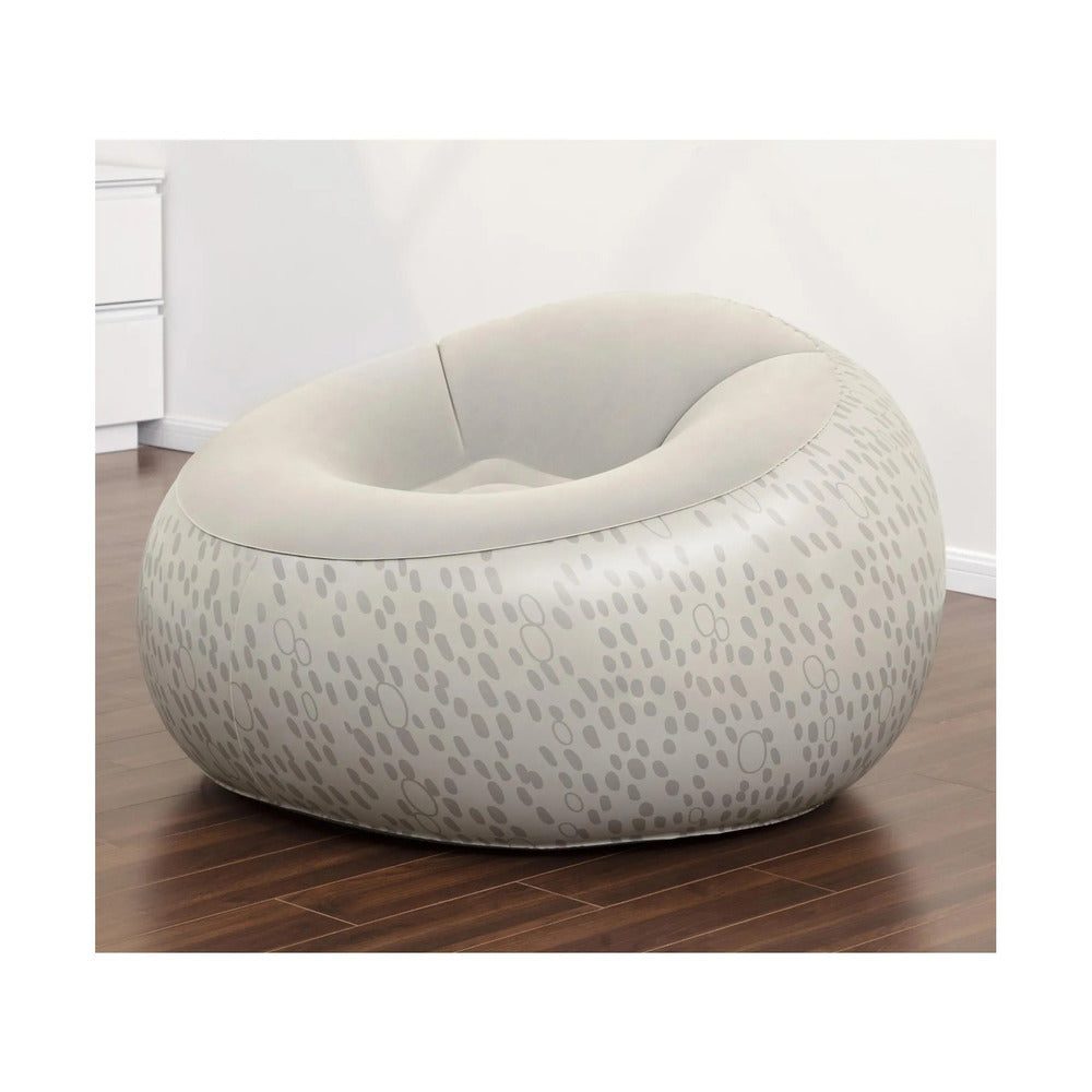 Bestway - Inflate - Air Chair - Cream Colour - 1.12M X 1.12M X 66Cm