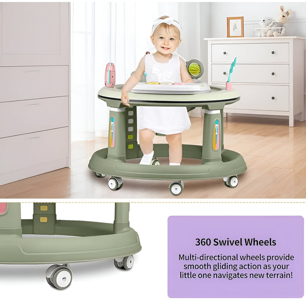 Baby Walker 360 Degree - Green