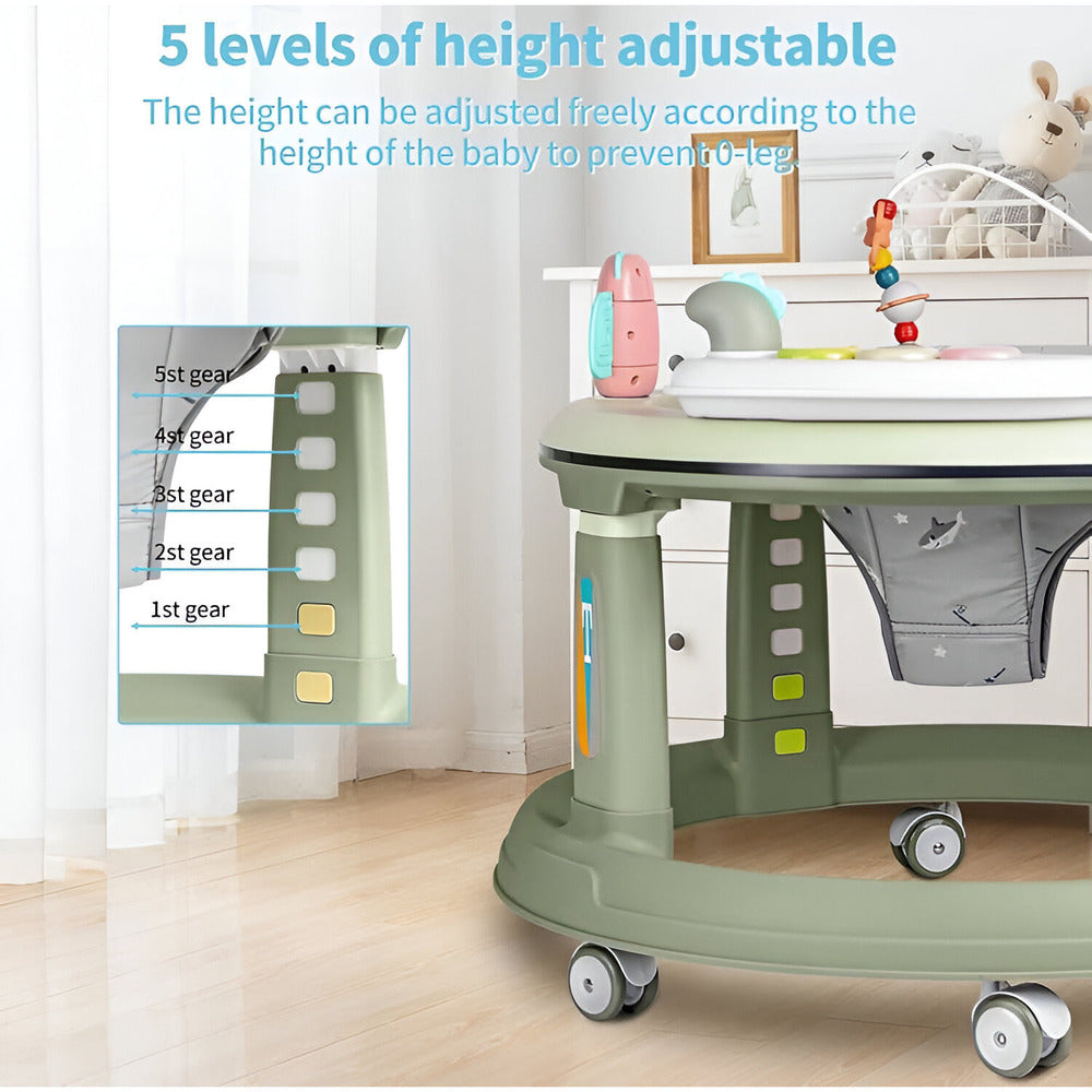 Baby Walker 360 Degree - Green