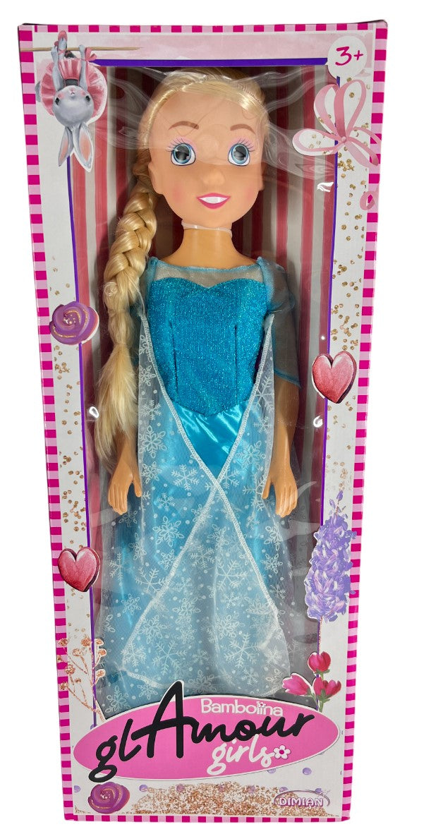 Dimian - Princess And Fashion Doll 80 Cm - Blue