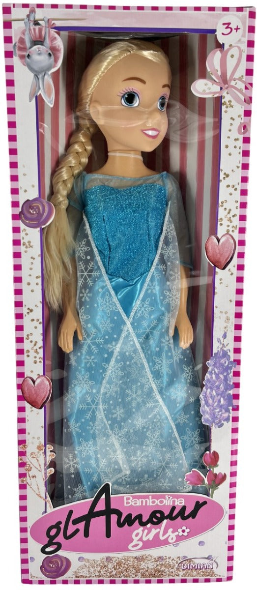 Dimian - Princess And Fashion Doll 80 Cm - Blue