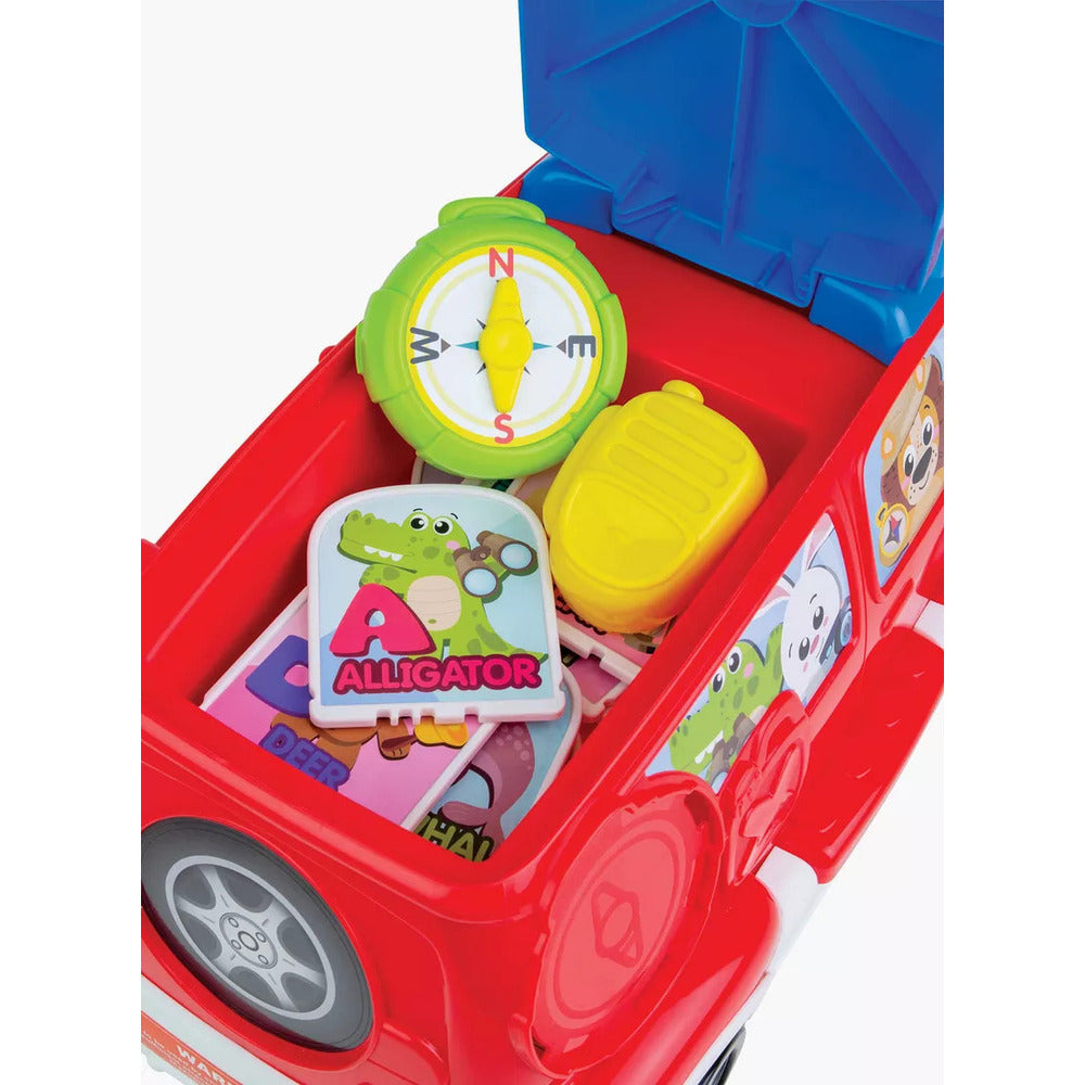 Winfun - Learn N Ride Safari Truck - Red