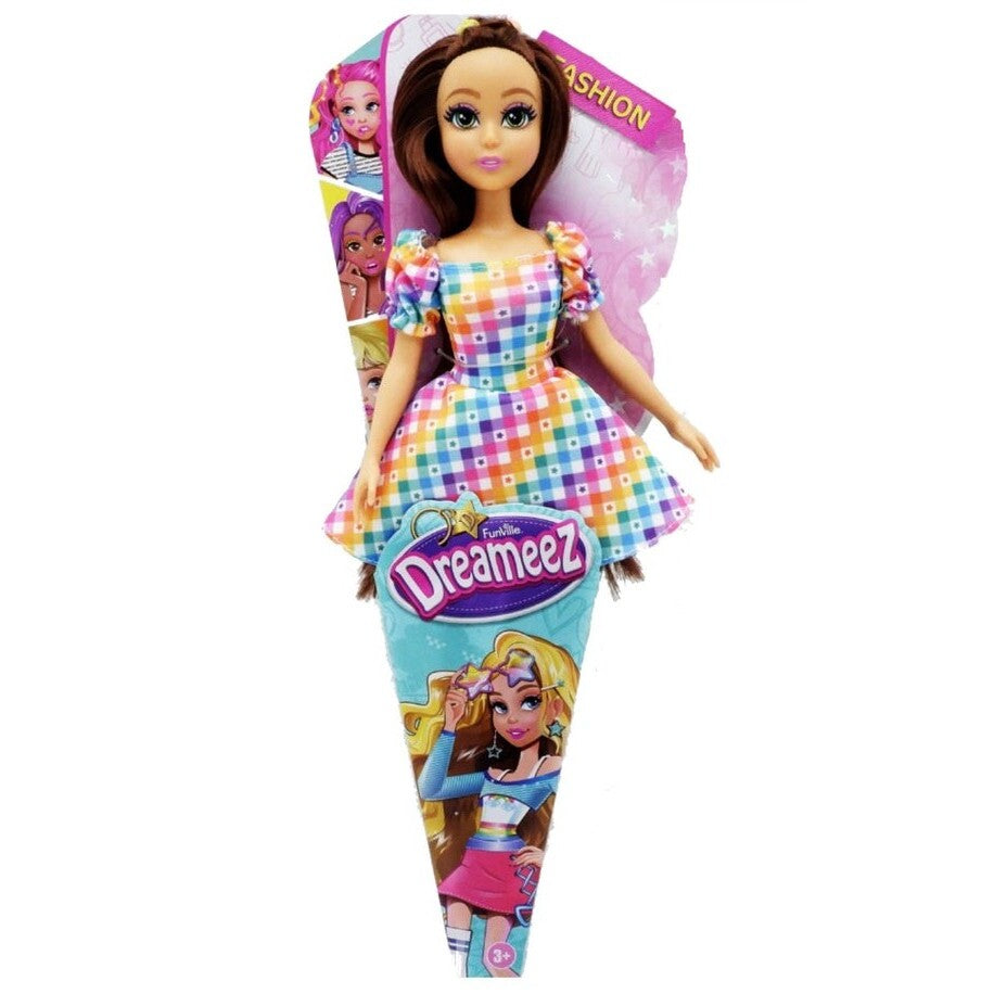 Funville - Dreameez Fashion Dolls - Brown Hair