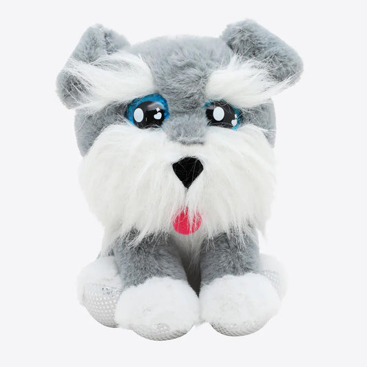 Funville - Woof Runts 12Cm Plush Puppies With Sounds - Gray