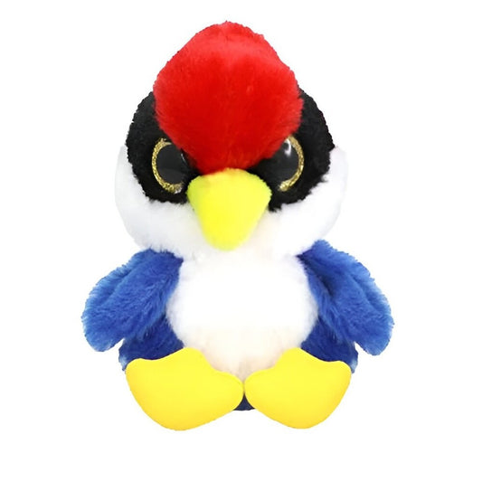 Funville - Tweet Peeps 12Cm Plush Birds With Sounds - King Fisher