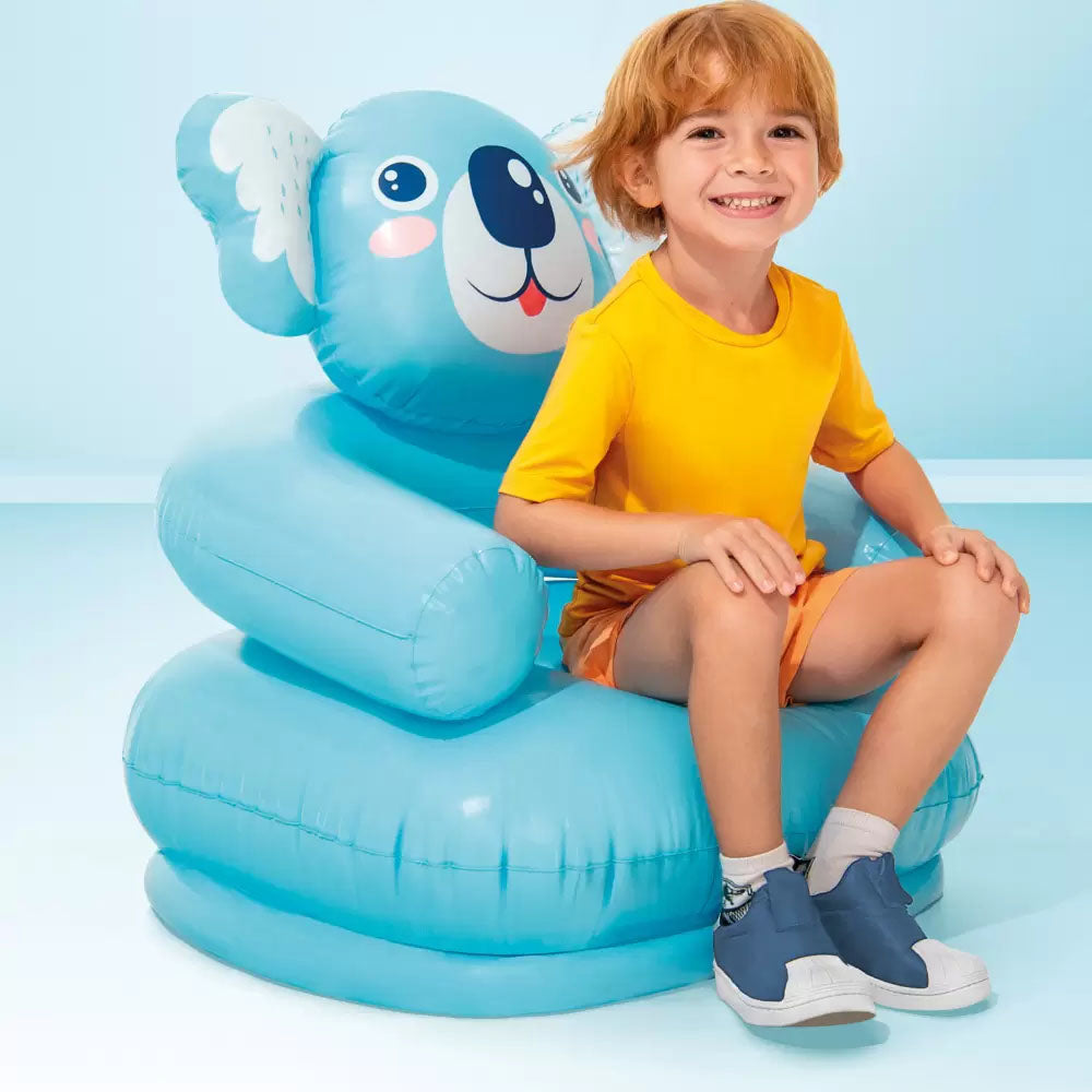 Intex - Happy Animal Chair - Blue