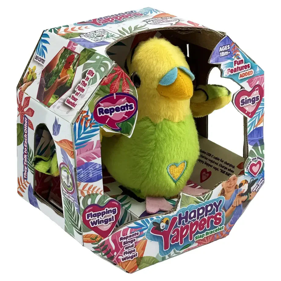 HAPPY YAPPERS - PARKEET GREEN