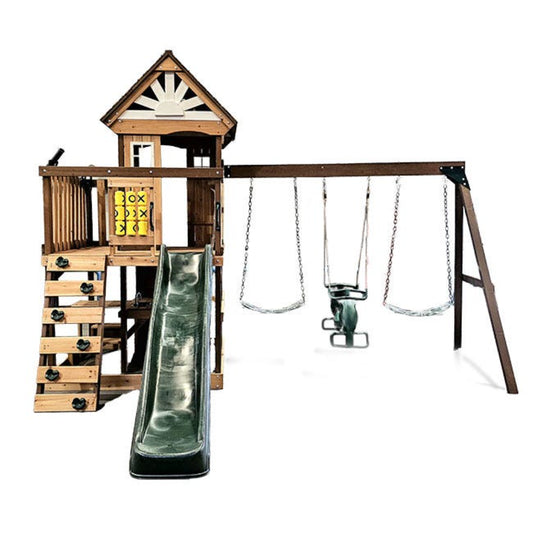 DOLPHIN PLAYGROUND MARSEILLE WOODEN GYMSET