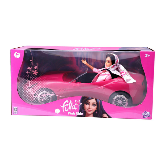 Fulla Pink Ride Doll & Car Set