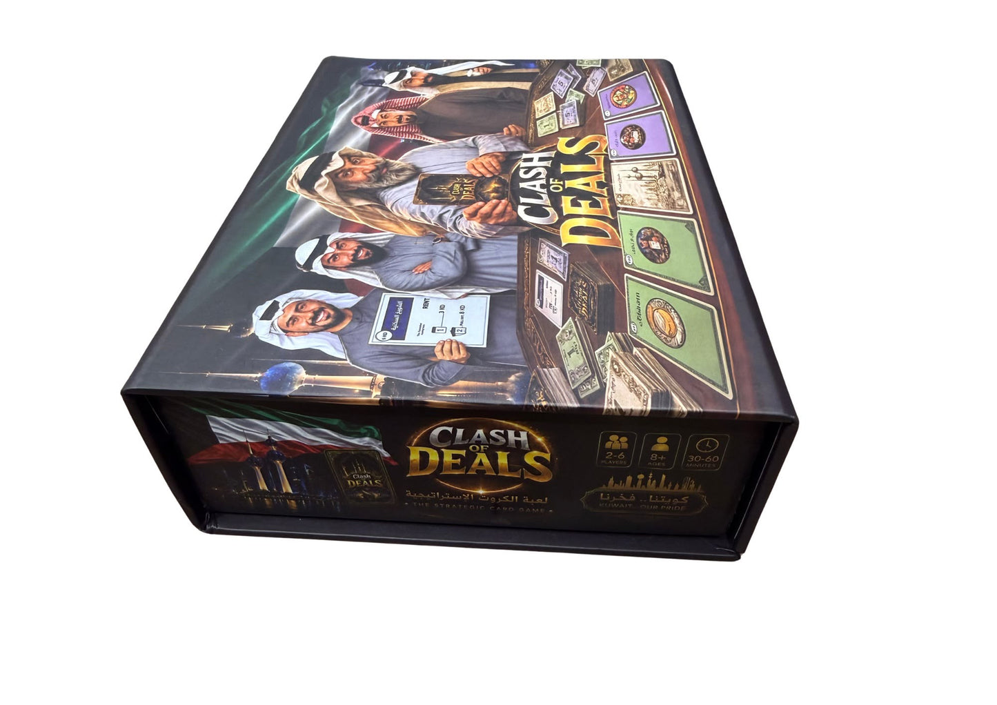 Clash of Deals – Kuwaiti Strategy & Negotiation Card Game