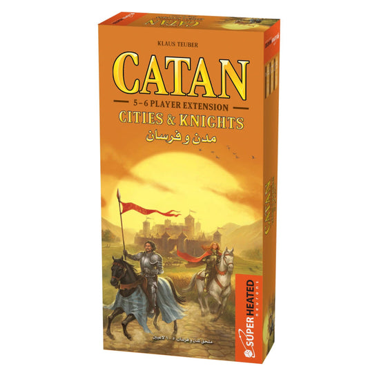 Catan Cities & Knights Game Extension 5-6 Players [AR/EN]