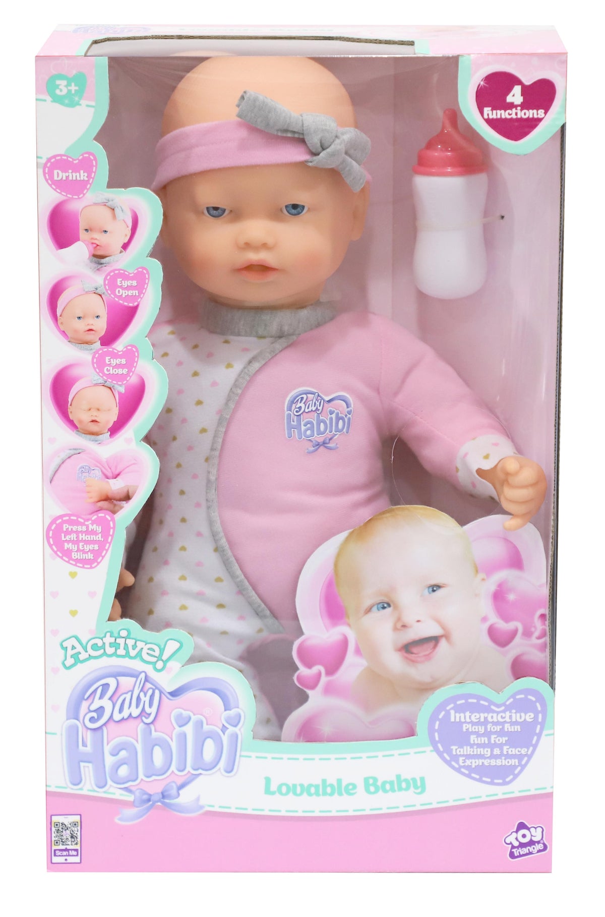 Baby Habibi Doll Lovable Baby 16inch (Active)