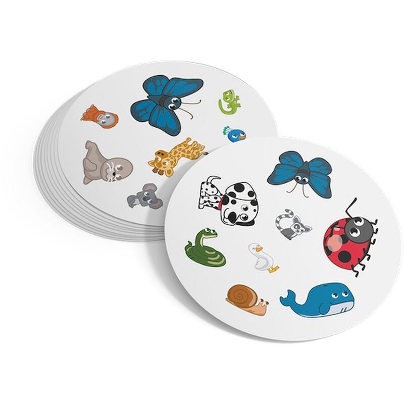 Spot it! Animals Game [AR/EN]