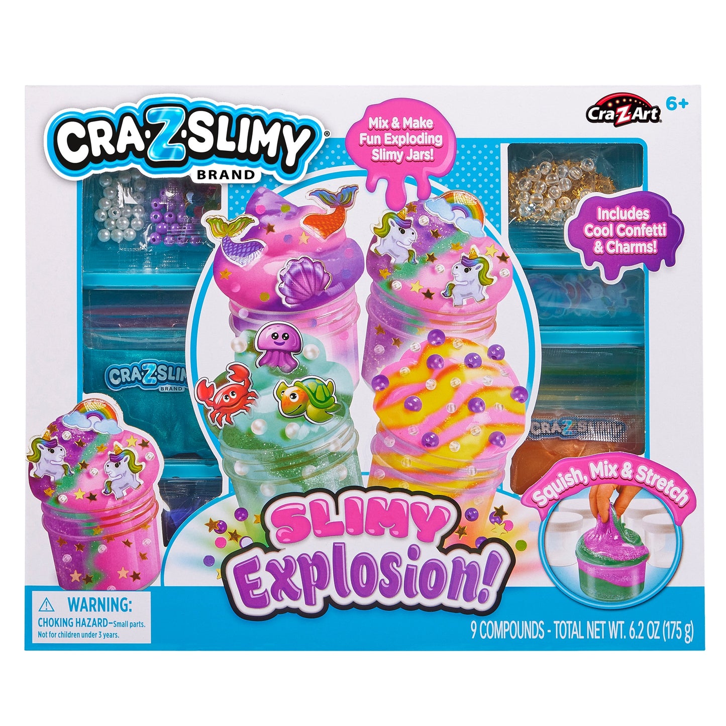 مجموعة سلايم CraZSlimy – إبداع لامع وممتع