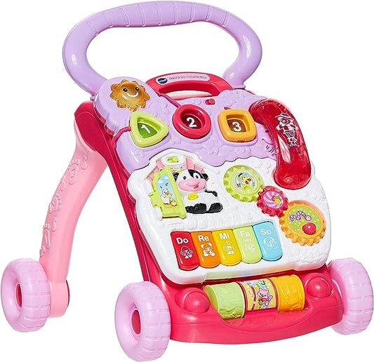 V-TECH FIRST STEPS BABY WALKER - PINK