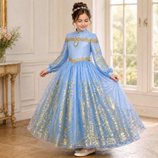 Golden Princess Cinderella Prestige Dress up - S