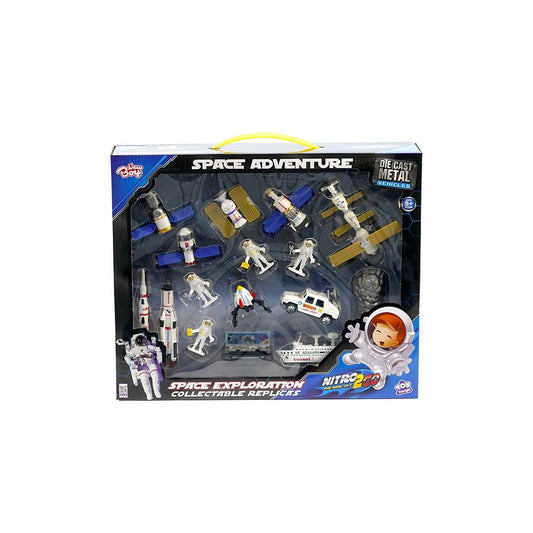 Nitro2Go Die-Cast Metal Space Adventure (17pcs)
