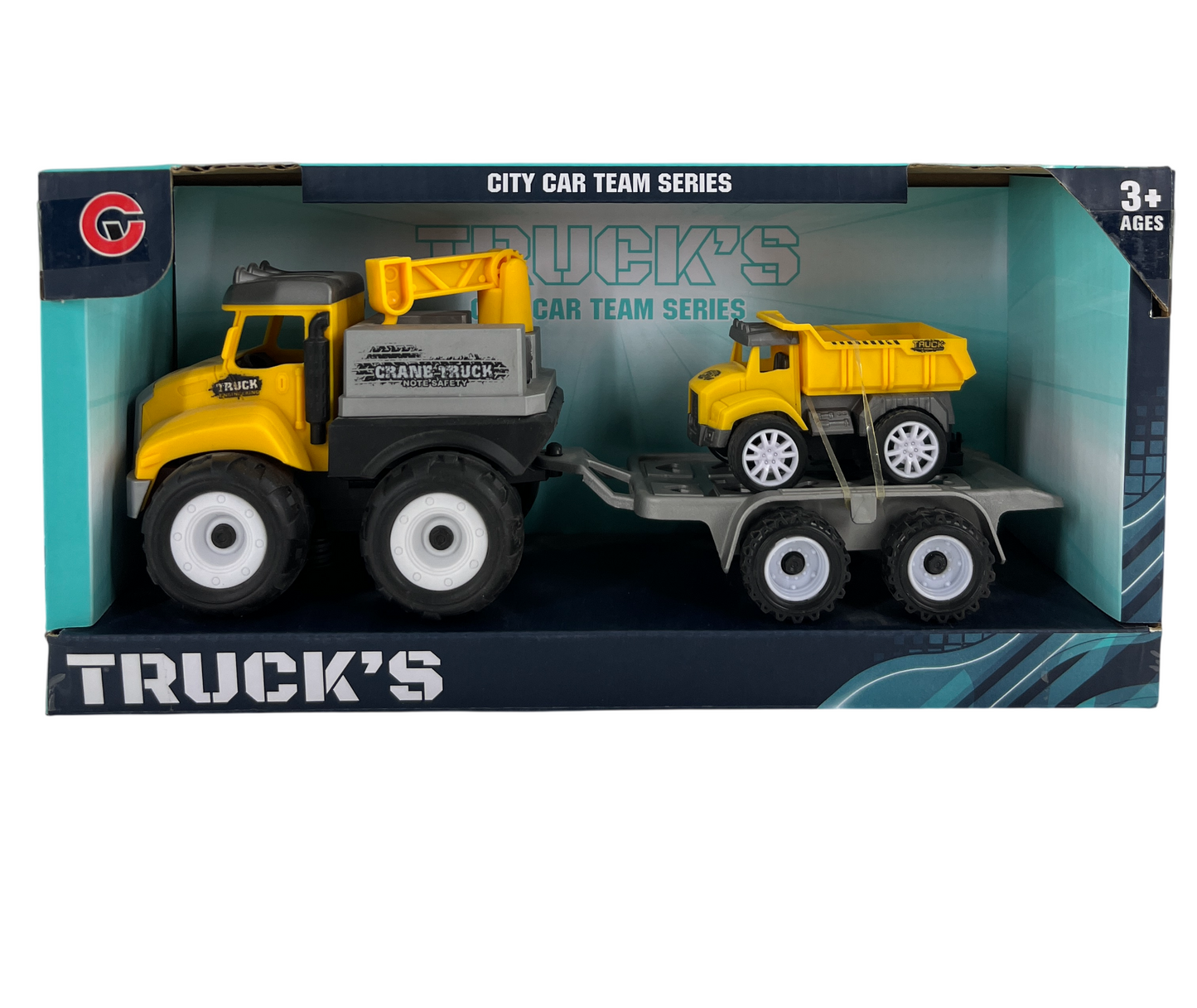 Engineering Truck Set-Crane-Truck