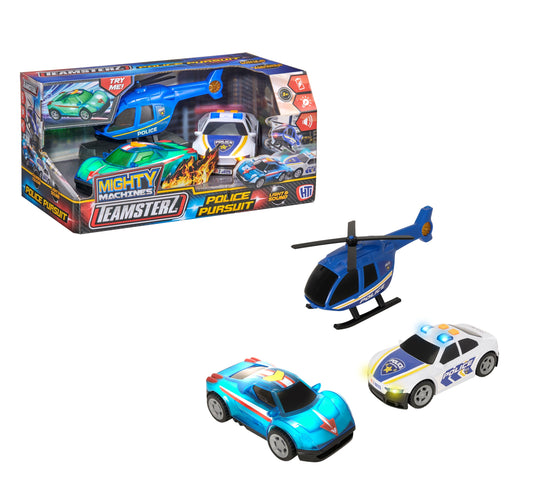 Teamsterz Mighty Machines Police Pursuit (Small) (L&S)