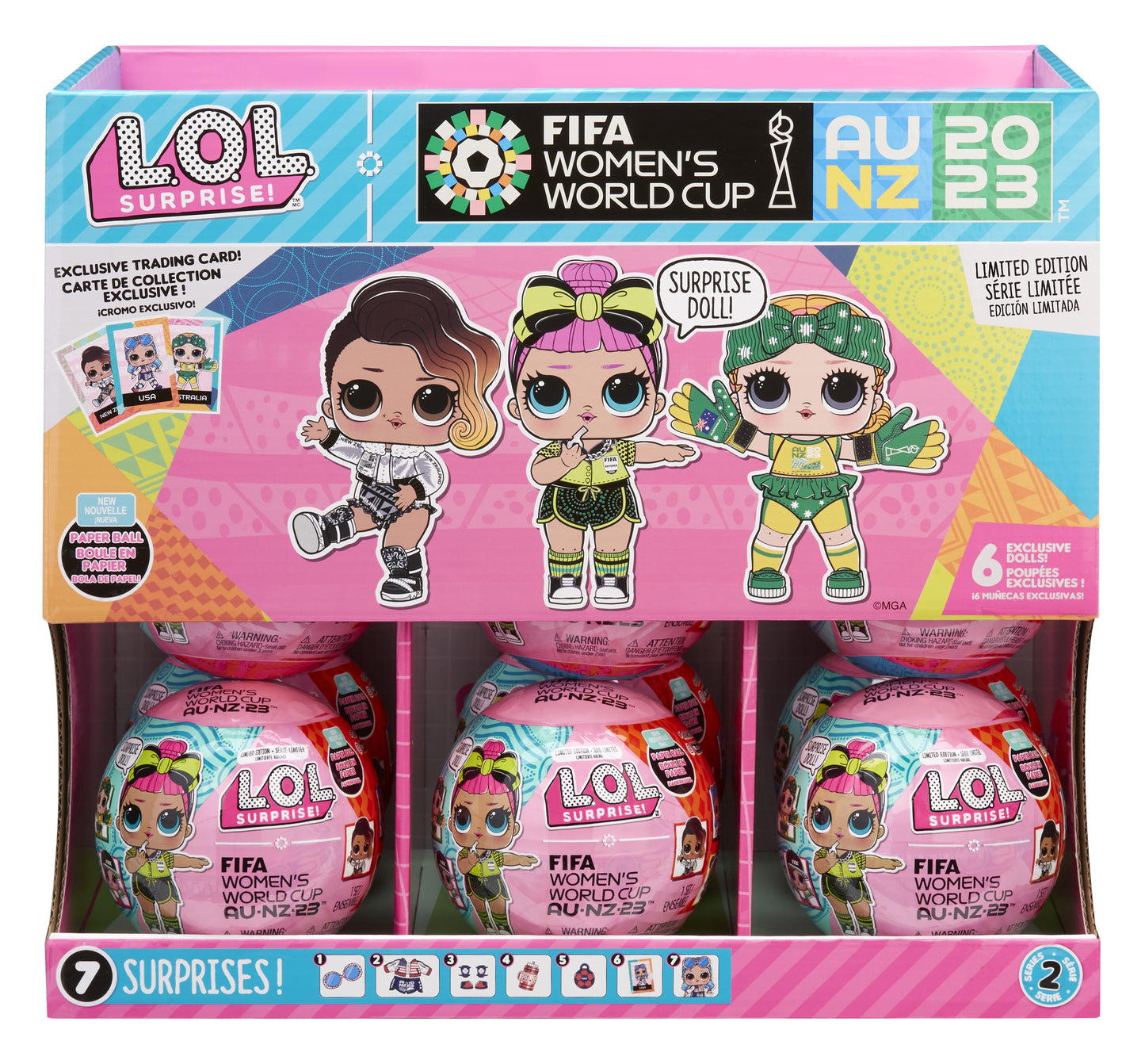 دمية LOL سربرايز كأس العالم FIFA – فريقك المفضل بين يديكِ