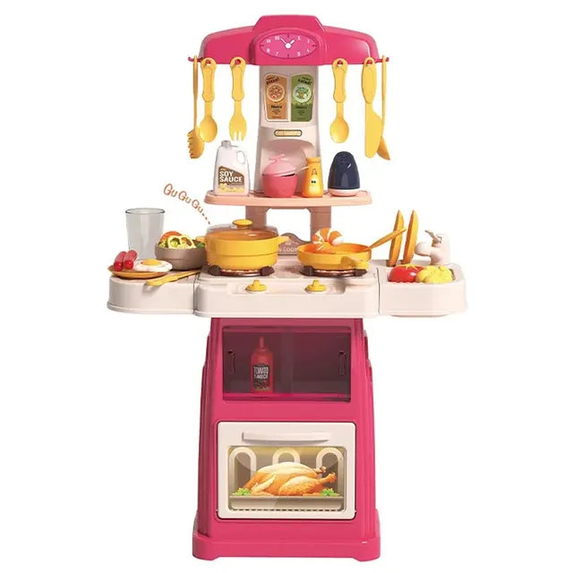 Home Kitchen Interactive Playset