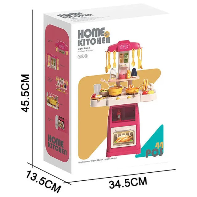 Home Kitchen Interactive Playset