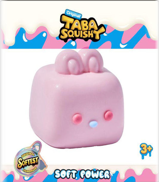 Taba Squishy Pink Bunny Cube