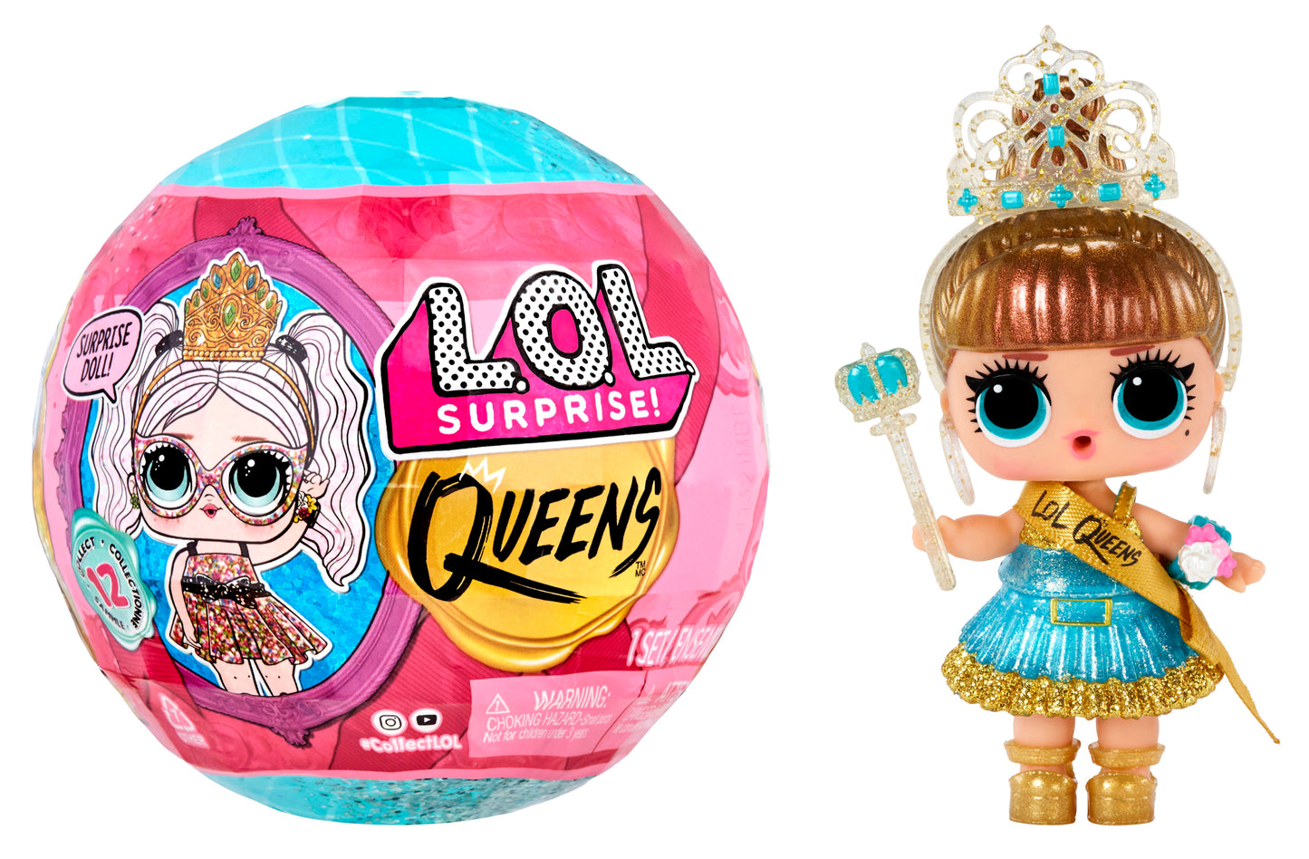 دمية LOL Surprise Queens – أميرات بمفاجآت ملكية
