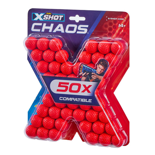 X-Shot Chaos 50 Dart Balls Refill
