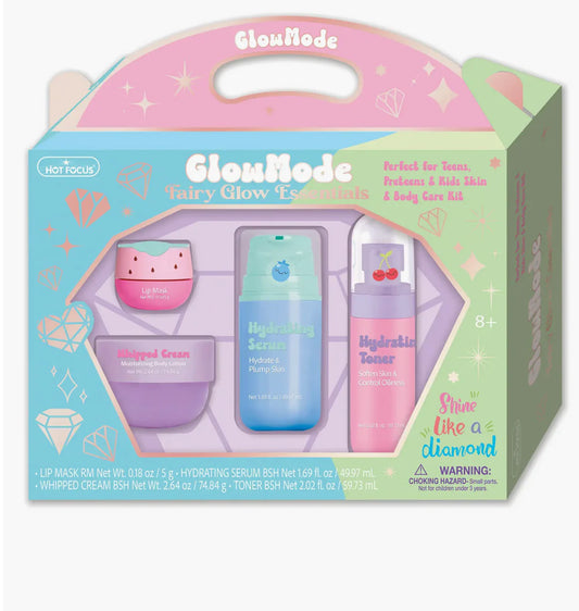 طقم عناية Fairy Glow – روتين جمال مرح للبنات