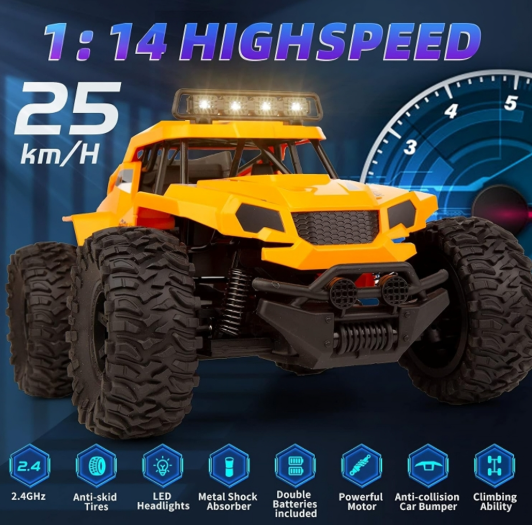 Wireless Remote Control Off-Road Rampage Jeep